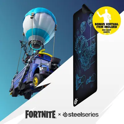 Steelseries QCK XXL Fortnite Egérpad Blue – 2. kép