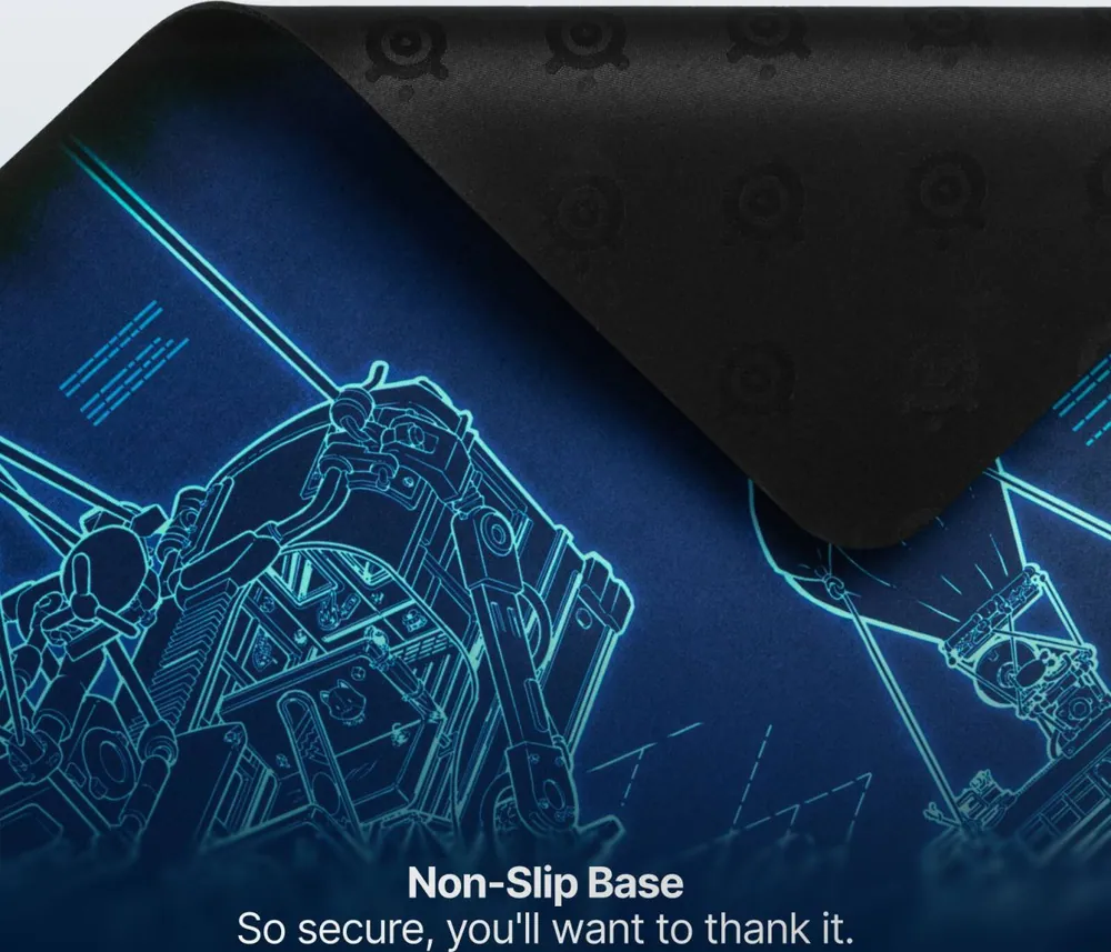 Steelseries QCK XXL Fortnite Egérpad Blue – 5. kép