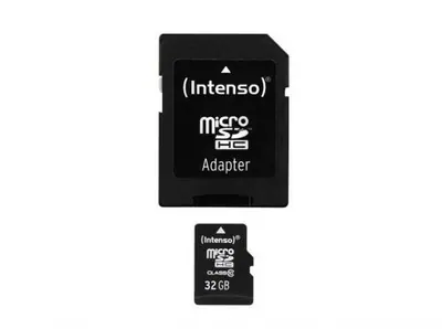 Intenso 32GB microSDXC Class 10 + adapterrel