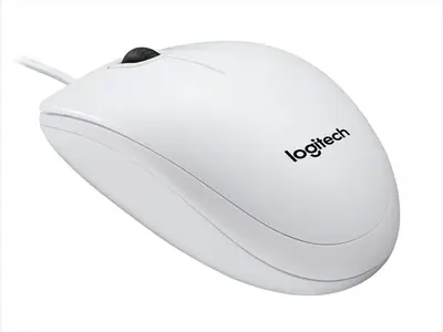 Logitech B100 Optical USB Mouse White – 2. kép