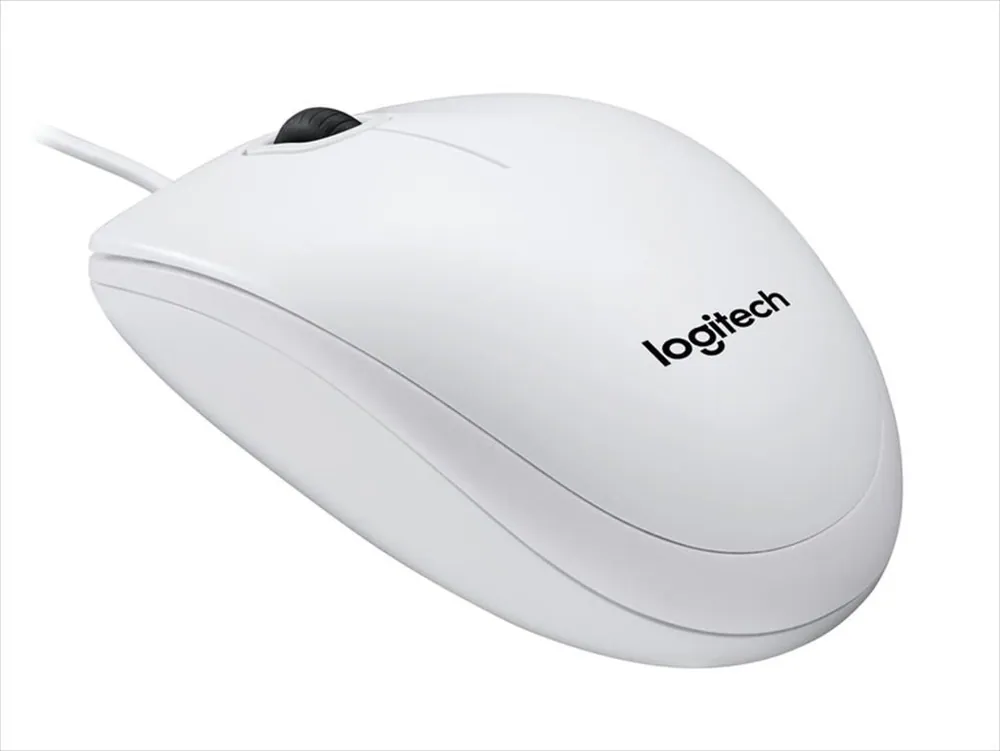 Logitech B100 Optical USB Mouse White – 2. kép