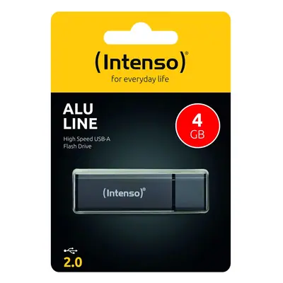 Intenso 4GB Alu-Line USB2.0 Antracite – 2. kép