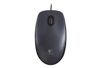 Logitech Egér - M90 (Vezetékes, Optikai, USB, 1000 DPI, fekete)