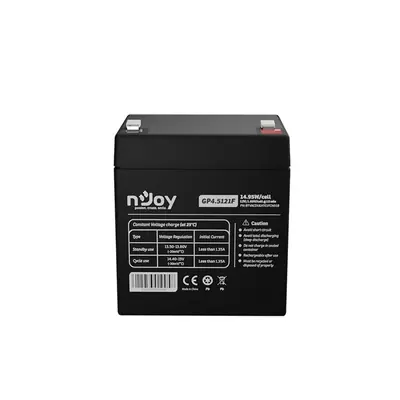 Njoy 12V/4,5Ah szünetmentes akkumulátor 1db/csomag – 2. kép