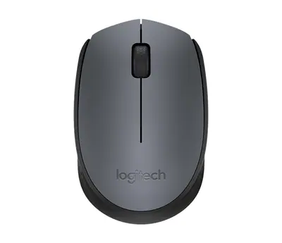 Logitech Egér - M170 (Vezeték nélküli, 3 gomb, 2,4 GHz, fekete)