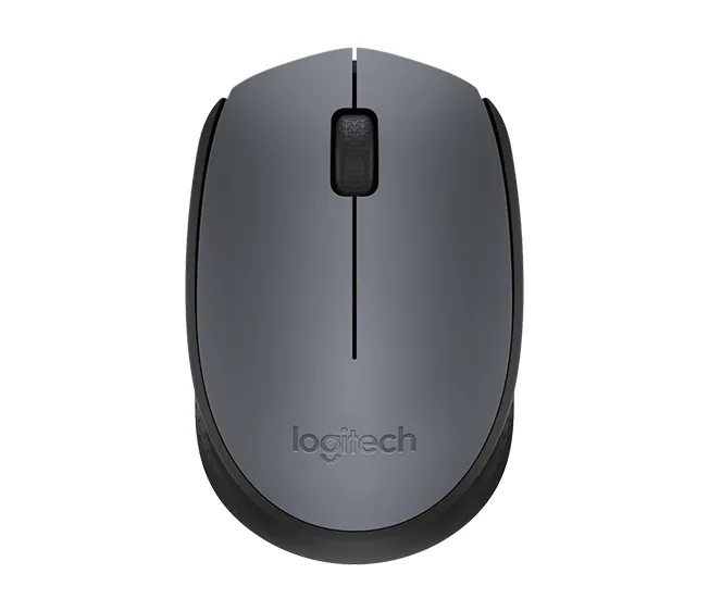Logitech Egér - M170 (Vezeték nélküli, 3 gomb, 2,4 GHz, fekete)