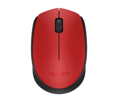 Logitech M171 Wireless Mouse Red