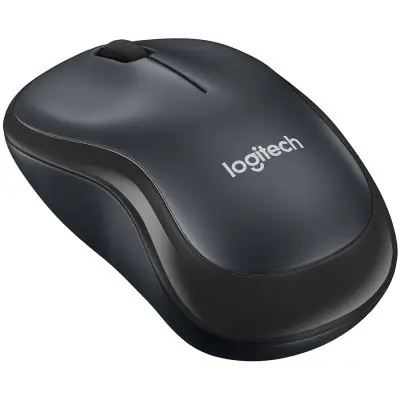 Logitech Egér - M220 (Vezeték nélküli, Optikai, 1000 DPI, SILENT, grafitszürke)