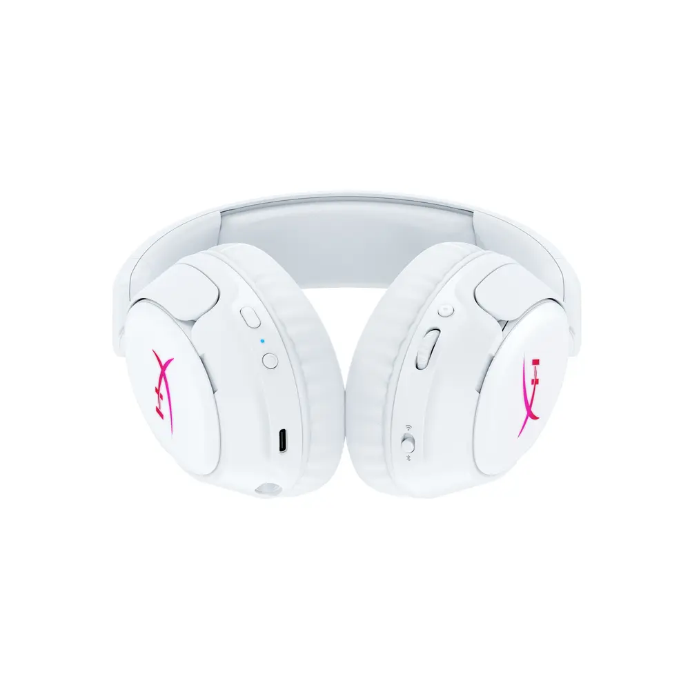 HP HYPERX vezeték nélküli gaming fejhallgató Flight 2 - fehér – 5. kép