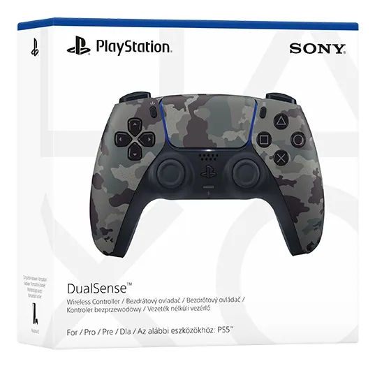 Sony PlayStation 5 DualSense V2 Wireless Gamepad Grey Camouflage