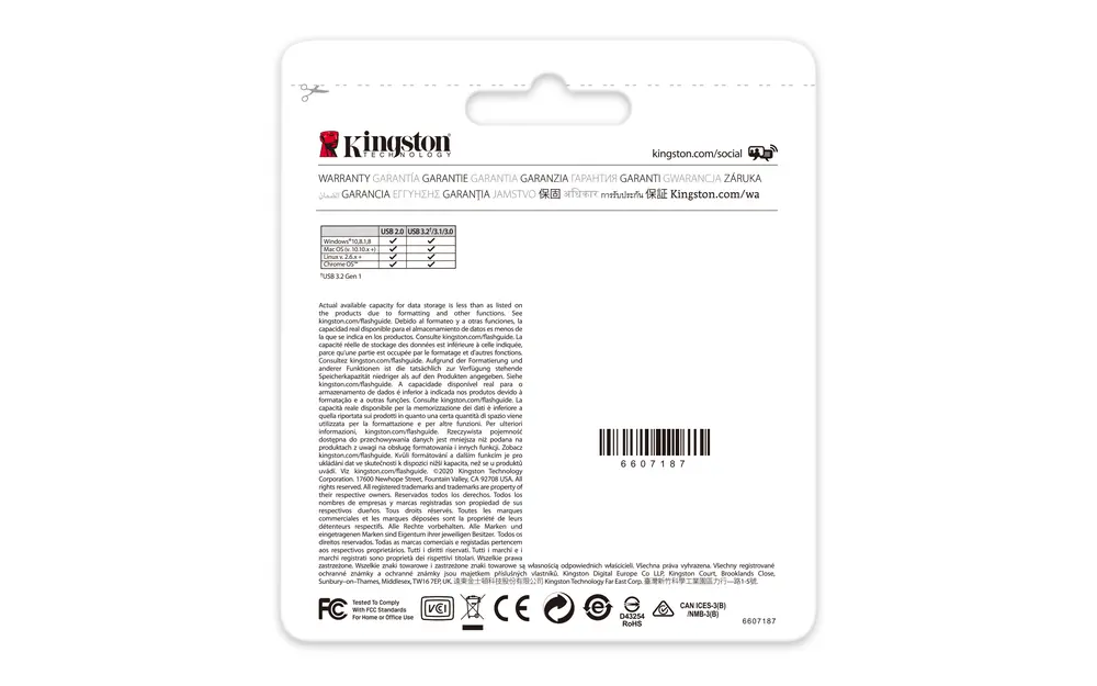 USB Flash Ram 256GB Kingston DTX USB 3.2 Gen1 – 7. kép