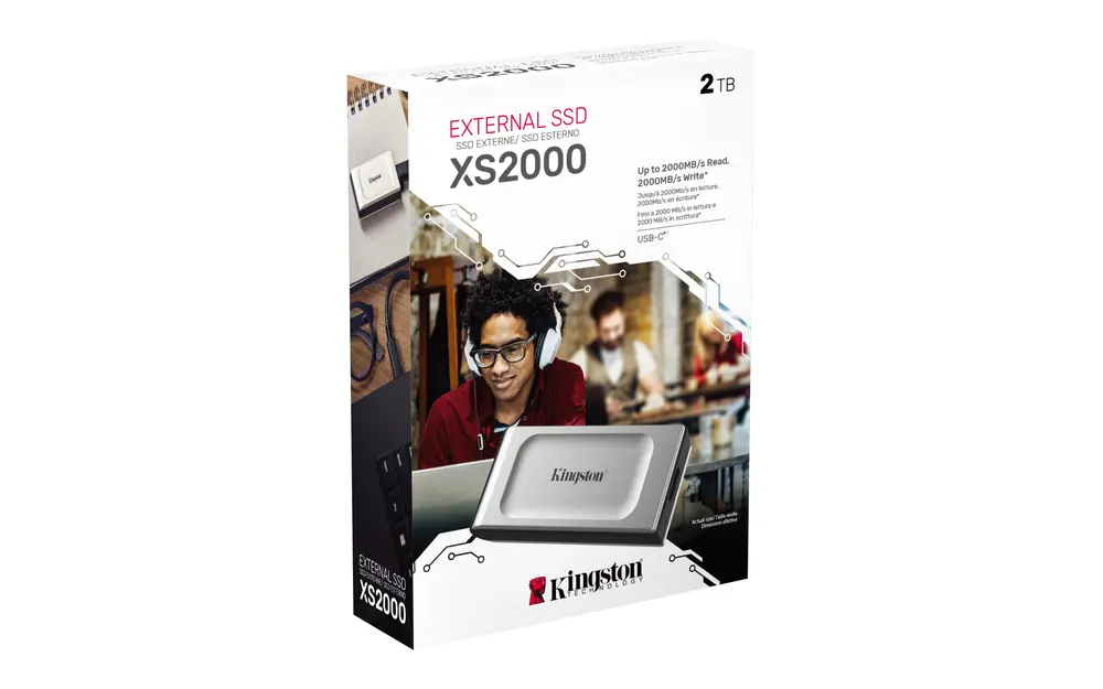 USB külső SSD 2TB Kingston SXS2000/2000G – 6. kép