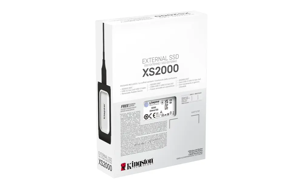 USB külső SSD 2TB Kingston SXS2000/2000G – 7. kép