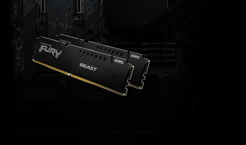 Kingston 8GB DDR5 5600MHz Fury Beast Black – 8. kép