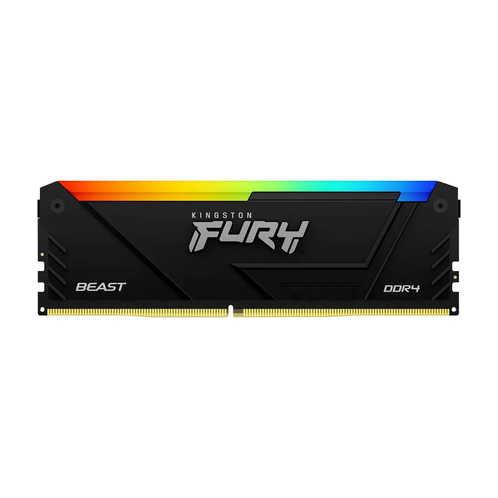 16GB 3200MHz Kingston DDR4 Fury Beast RGB RAM KF432C16BB2A/16