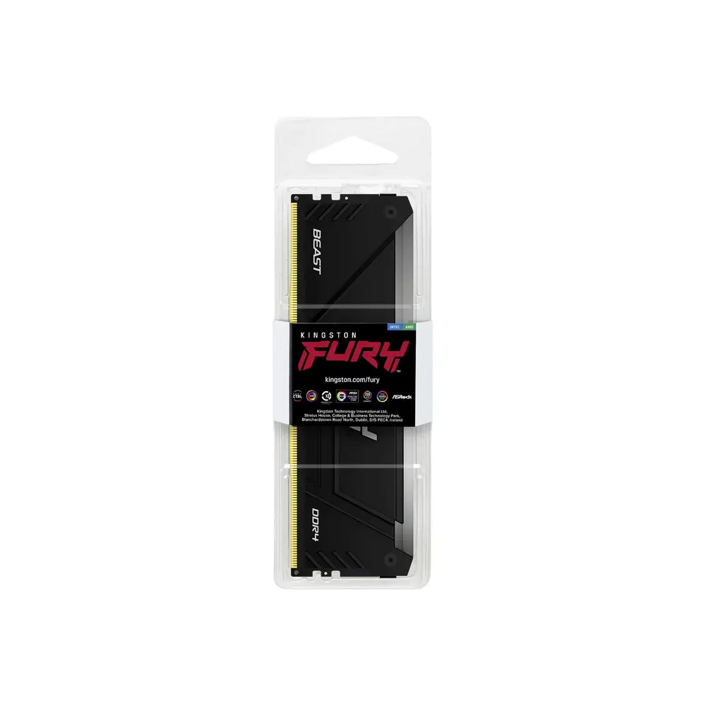 16GB 3200MHz Kingston DDR4 Fury Beast RGB RAM KF432C16BB2A/16 – 3. kép