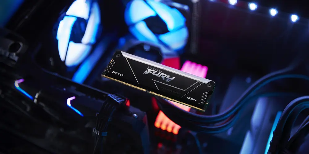 16GB 3200MHz Kingston DDR4 Fury Beast RGB RAM KF432C16BB2A/16 – 7. kép