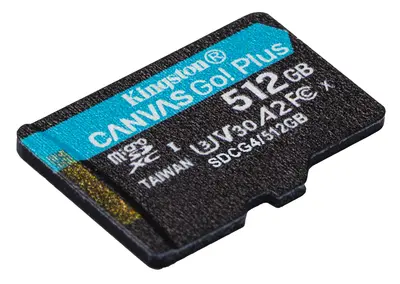 SD Micro 512GB XC Kingston Adapter nélkül UHS-I U3 SDCG4/512GBSP – 2. kép