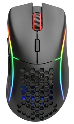 Glorious Gaming Model D RGB rádiós optikai egér fekete GLO-MS-DW-MB