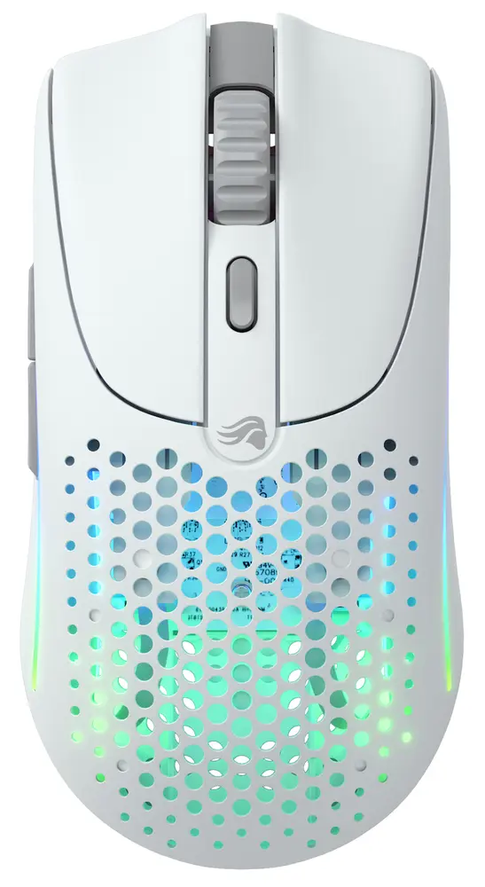 Glorious Gaming Model O 2 RGB rádiós optikai egér fehér GLO-MS-OWV2-MW
