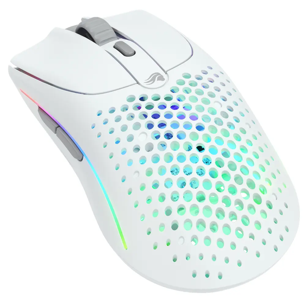 Glorious Gaming Model O 2 RGB rádiós optikai egér fehér GLO-MS-OWV2-MW – 2. kép