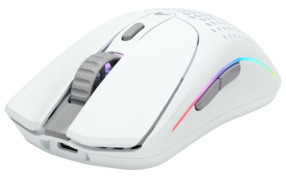Glorious Gaming Model O 2 RGB rádiós optikai egér fehér GLO-MS-OWV2-MW – 3. kép