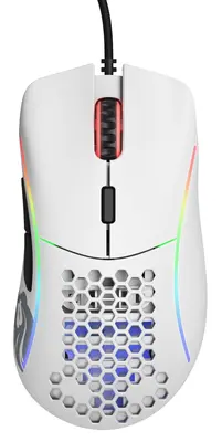 Glorious Gaming Race Model D RGB USB optikai egér fehér GD-WHITE