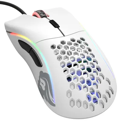 Glorious Gaming Race Model D RGB USB optikai egér fehér GD-WHITE – 2. kép