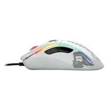 Glorious Gaming Model D RGB USB optikai egér fényes fehér GD-GWHITE – 2. kép