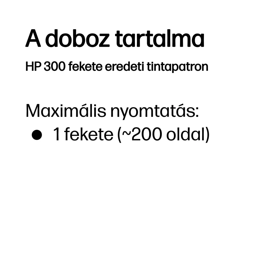 HP CC640EE /300 fekete patron – 3. kép