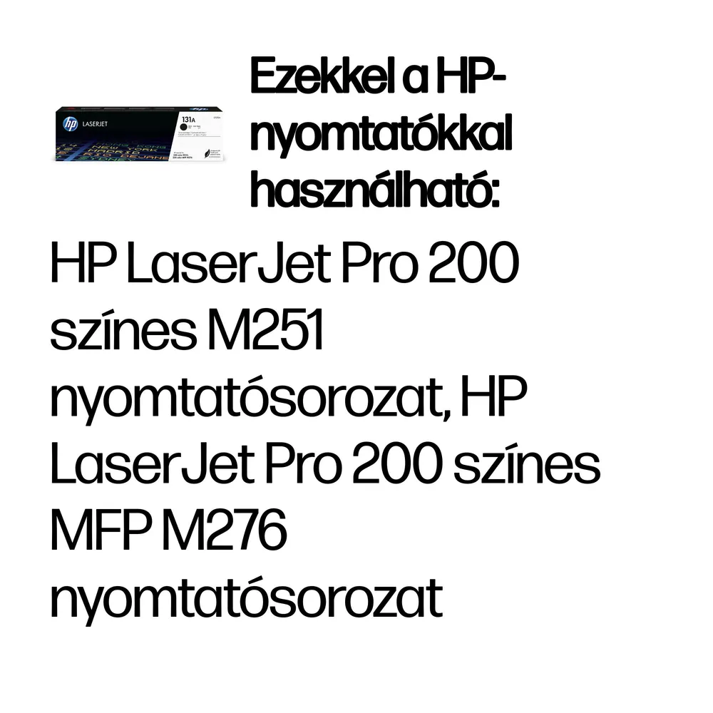 HP CF210A (131A) Black toner – 2. kép