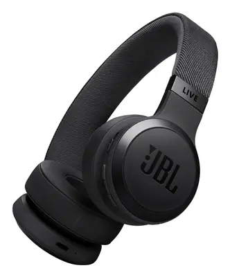 JBL Live 670NC Bluetooth Over-Ear Noise-Cancelling Headset Black