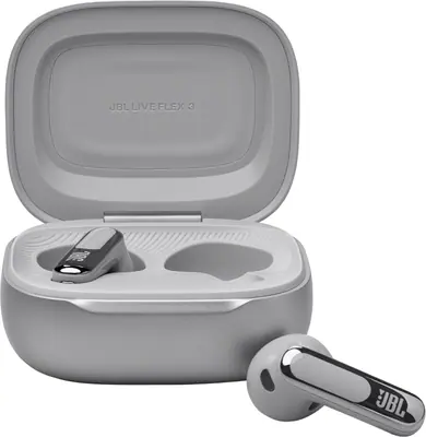 JBL Live Flex 3 Bluetooth Headset Silver – 2. kép