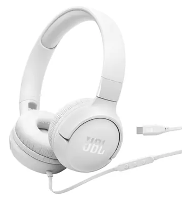 JBL Tune 520C USB-C Headset White