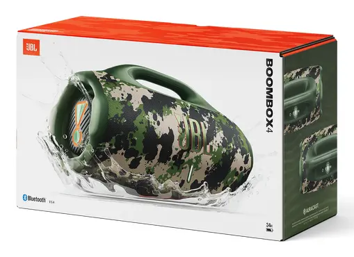 JBL Boombox 4 Waterproof Portable Bluetooth Speaker Squad – 7. kép