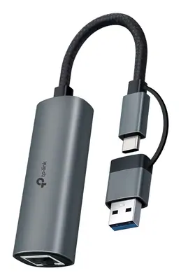 TP-Link UE310C 1Gb/s USB-A / USB-C RJ45 hálózati adapter