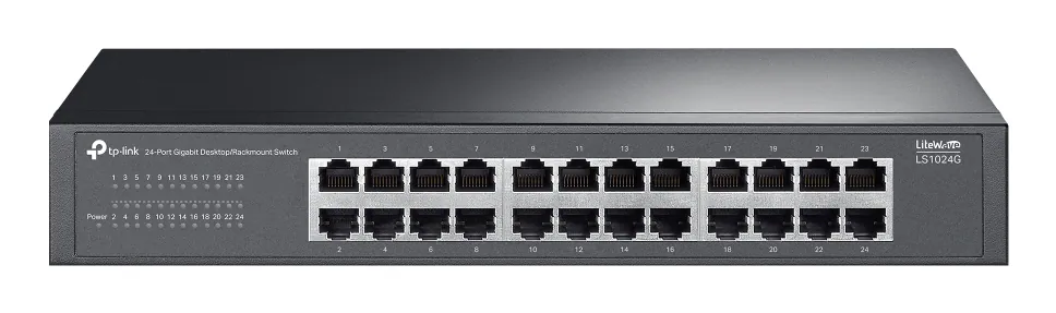 TP-Link LS1024G 24-Port Gigabit Desktop/Rackmount Switch