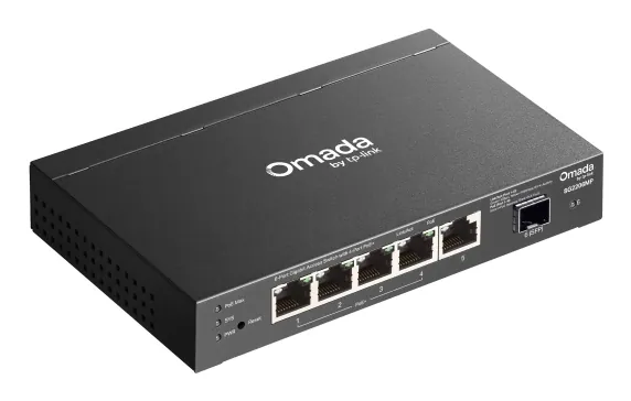 TP-Link SG2206MP Omada Access 6-Port Gigabit Switch with 4-Port PoE+ – 4. kép