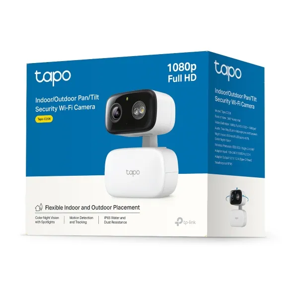TP-Link Tapo C206 Indoor/Outdoor Home Security Wi-Fi Camera – 4. kép
