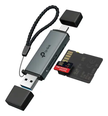 TP-Link UA430D USB 3.0 Type-C&A to SD & microSD 3.0 Card Reader – 2. kép