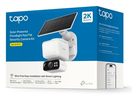 TP-Link Tapo C615F KIT Solar-Powered Floodlight Pan/Tilt Security Camera Kit – 3. kép