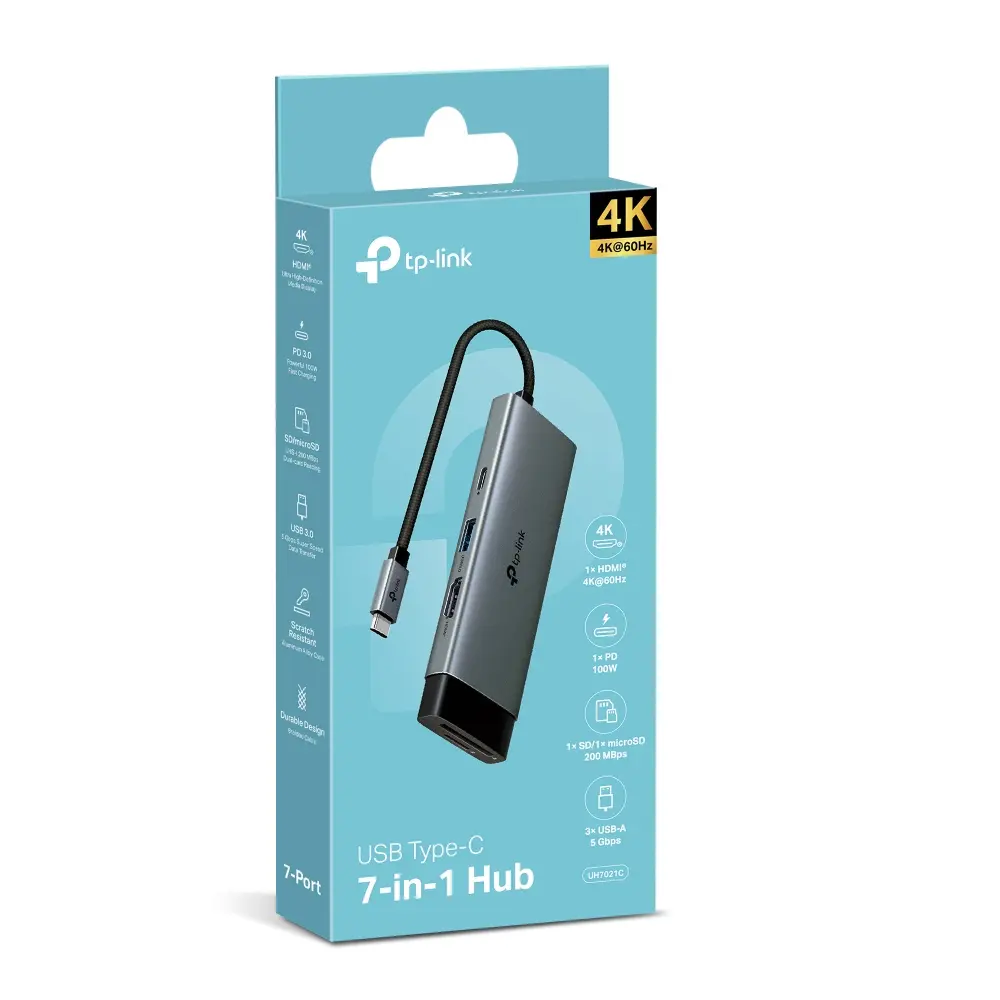 TP-Link UH7021C USB Type-C 7-in-1 Hub – 4. kép