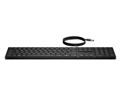 HP vezetékes billentyűzet 320K - fekete
