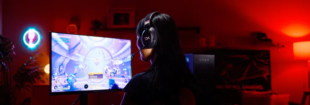 HP HYPERX vezeték nélküli gaming fejhallgató Flight 2 - fekete – 5. kép