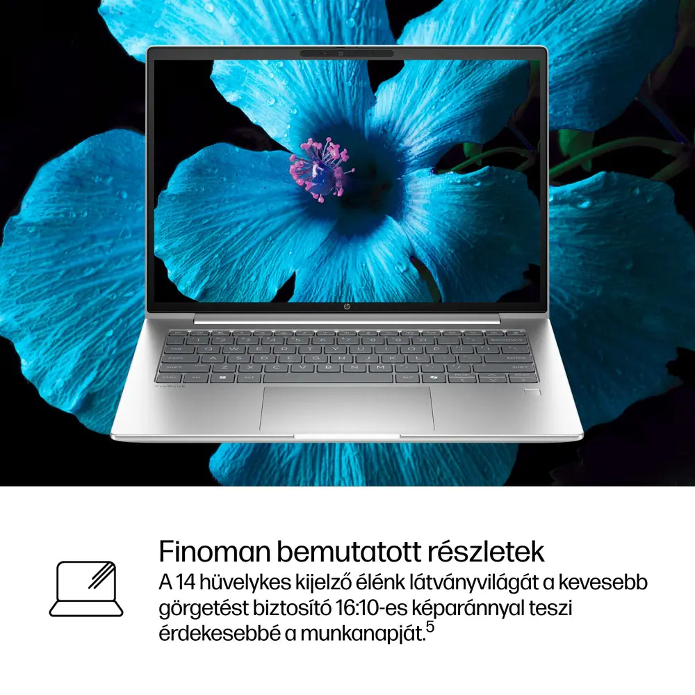 HP ProBook 4 G1i 14 14" WUXGA AG UWVA, Ultra7-255U 2GHz, 16GB, 512GB, Win 11 Prof. – 7. kép