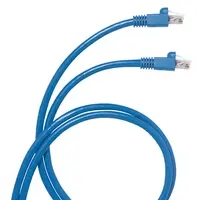LEGRAND konszolidációs patch kábel RJ45-RJ45 Cat6 árnyékolatlan (U/UTP) LSZH (LSOH) 15 méter kék d: 6,2 mm AWG24 LCS3