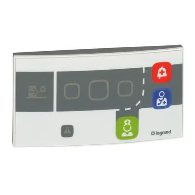 LEGRAND Nyugtázó egység szobákba Legrand digitális nővérhívó rendszerhez