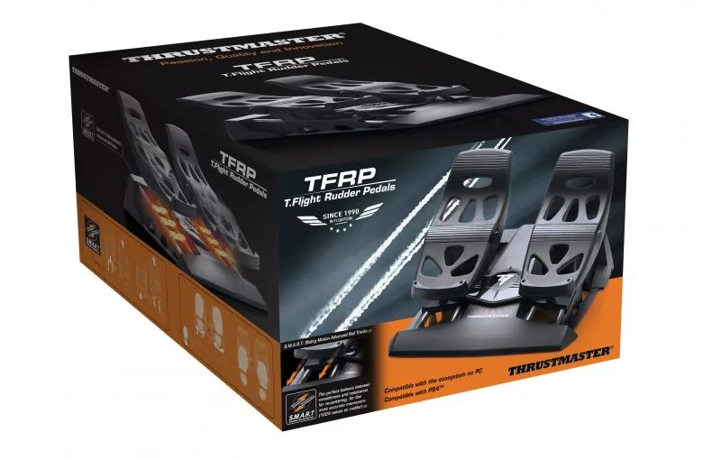 Thrustmaster T-Flight Rudder USB Pedál Black – 3. kép