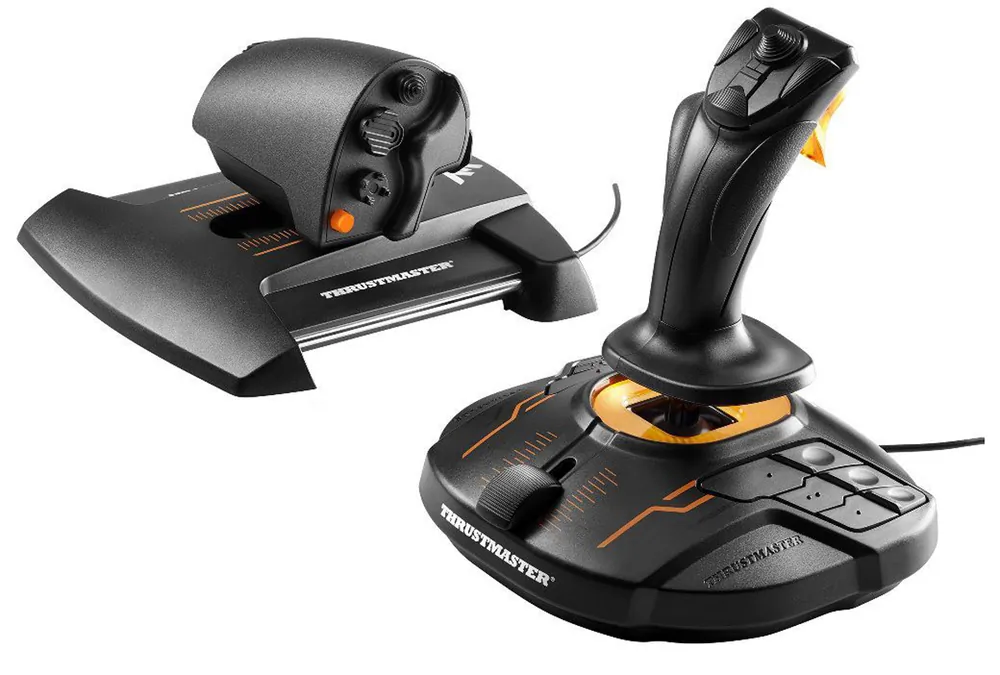 Thrustmaster T-16000M FCS Hotas USB Joystick és Gázkar Black