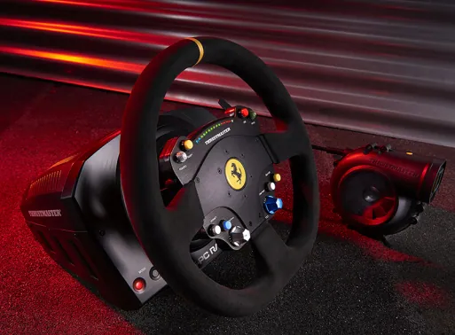Thrustmaster Ferrari 488 Challenge USB Kormány Black – 5. kép